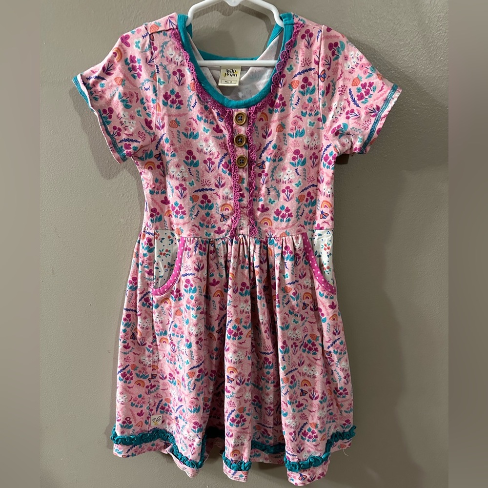 Wildflower dress with pockets